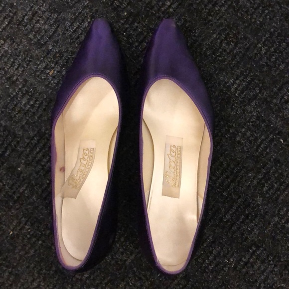 Bridesmaid Purple Dress Shoes